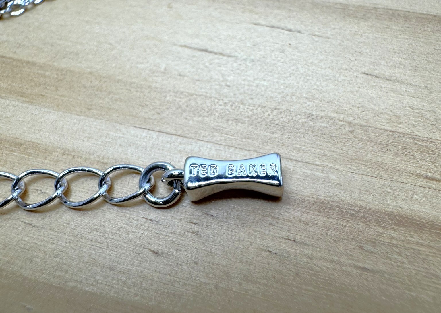 Ted Baker Silver Crystal Orb Statement Pendant Ne… - image 5