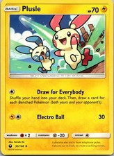 Plusle 53/168 SM Celestial Storm LP on eBay