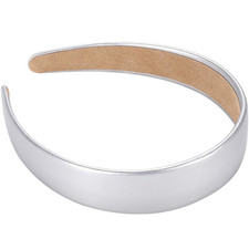 1 Inch PU Leather Headband, Wide Padded Hairband Fashion Hair Bands  Cute Women