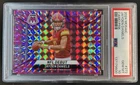 2024 Panini Mosaic Jayden Daniels RC Camo Pink Prizm NFL Debut #272 PSA 10
