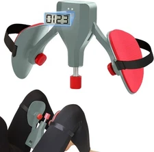 Thigh Master Hip Trainer Kegel Exerciser 77 LB, Leg and Adjustable, Grey 