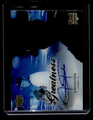 2006 Upper Deck Future Stars Jordan Tata #92 Rookie Auto Detroit Tigers