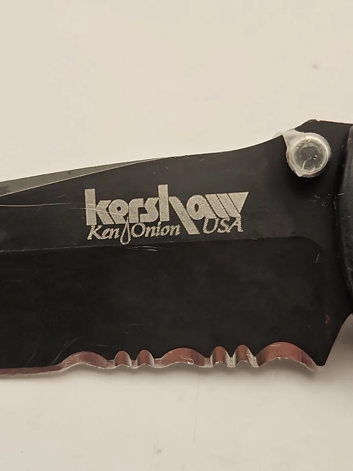 1 KERSHAW 1550ST BLACK-OUT KNIFE - Image 2 of 4