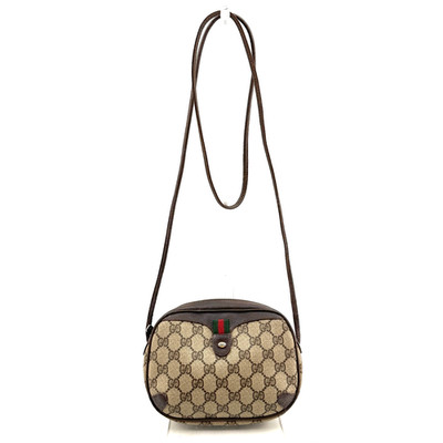 Vintage GUCCI Sherry GG Superme Crossbody Bag Authentic