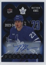 2024-25 Upper Deck Fleer Ultra Puckheads Auto Matthew Knies #PH-31 Auto 08mi