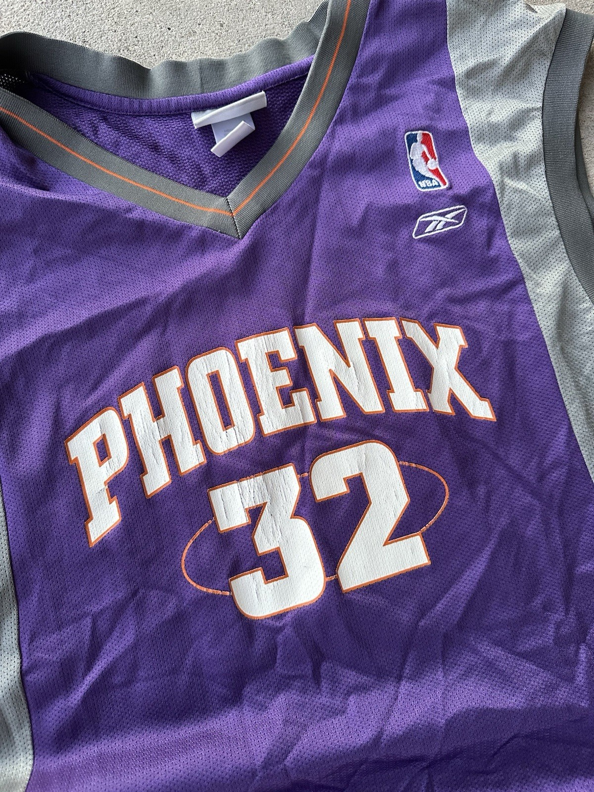 Y2K Reebok Phoenix Suns Amari Stoudemire Jersey Size Large NBA Basketball thumbnail 2