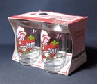 VTG 1980 Anchor Hocking Strawberry Shortcake 12 oz Beverage Glass Set of 4 NOS