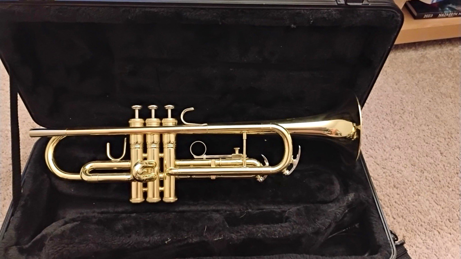 King 601 and trumpet
