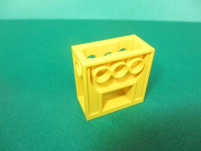 Lego Technic Getriebe Gehäuse 6588  32239 gelb Gearbox Box  (110124B)