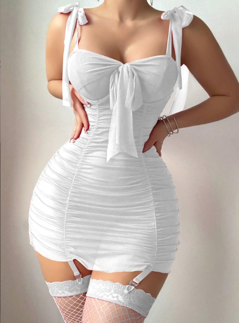 2025 New European fancy female party sleepwear bodysuit night dress hot sale