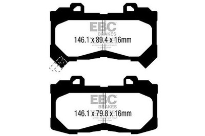 DP63044 Ebc Greenstuff Perfomance Brake Pad Set