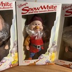 Vintage Bikin Disney Snow White Dwarfs 6.5" set of 3/ 1980s sneezy happy sleepy — photo 3