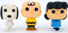 Pop Minis Peanuts Charlie Brown Snoopy Lucy Figura Vinilo Mini Lote Funko