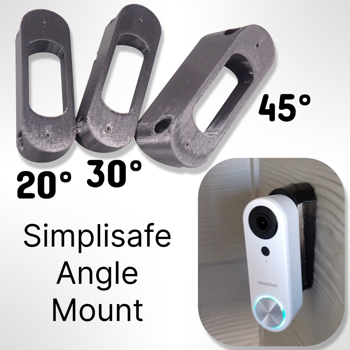 Doorbell Installation Simplisafe Doorbell Angle Power Brick