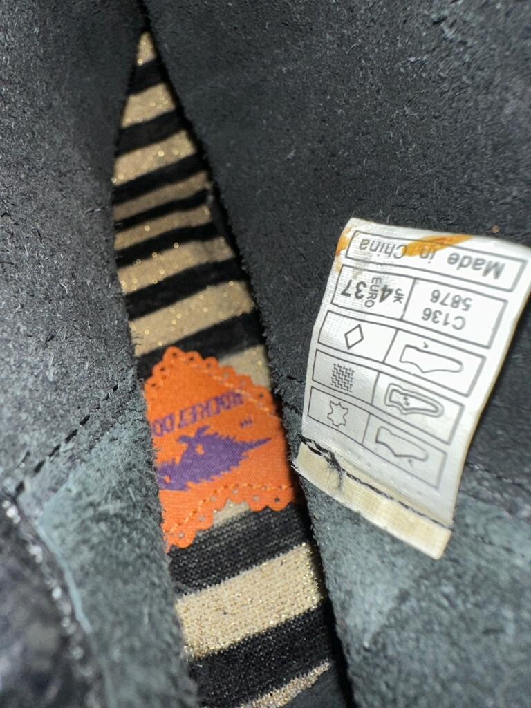 ROCKET DOG WOMEN'S BLACK FAUX LEATHER ANKLE BOOTS UK SIZE 4 EUR 37 OLS