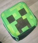 Minecraft Lunch Bag Picnic School Used