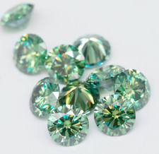 0.5-3 Carat Loose Moissanite Round Stones D Color VVS1 All Sizes GRA Certified