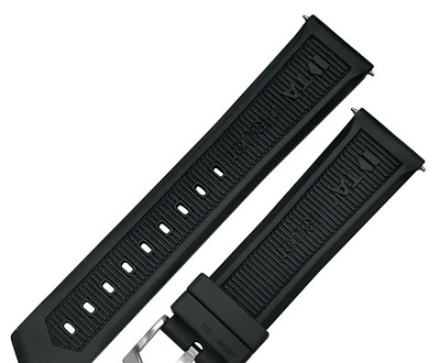 DISMAY 20mm Rubber Watch Band Strap For FORMULA 1 BT0714 WAH1110 Rubber Band