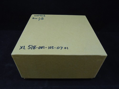 Laboratory Tan Cardboard Freezer Cryogenic Vial Box 16-Slot 5.75 x 5.75 x 3in.