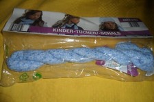 Alive Kids Shawl Scarf Light Blue White Floral One Size