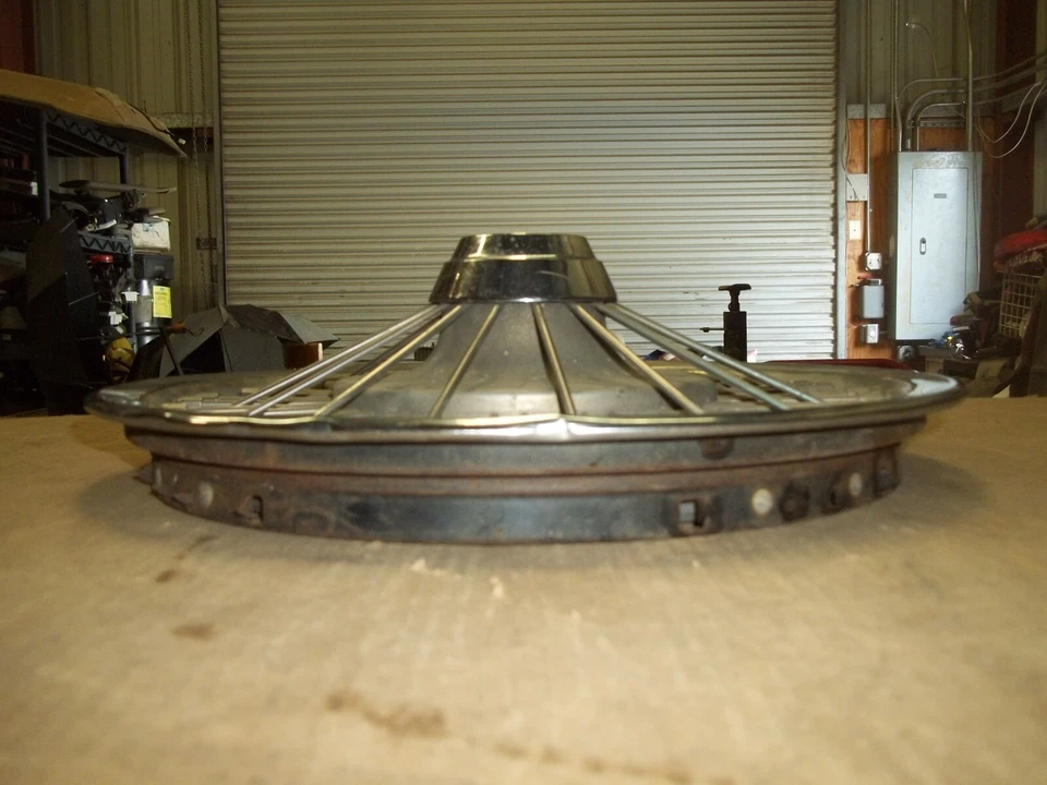 Tapacubos AMC AMX Ambassador Gremlin Rebel Tapacubos Cubierta de rueda 14" OEM CABLE 290A Foto 3 de 4