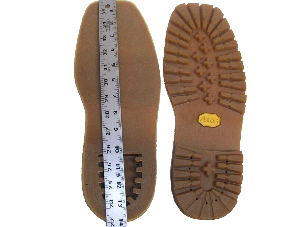 Vibram Replacement Rubber Boots Shoes Repair Sole Size 13 W Vibram Replacement Rubber Boots Shoes Repair Sole Size 13 W