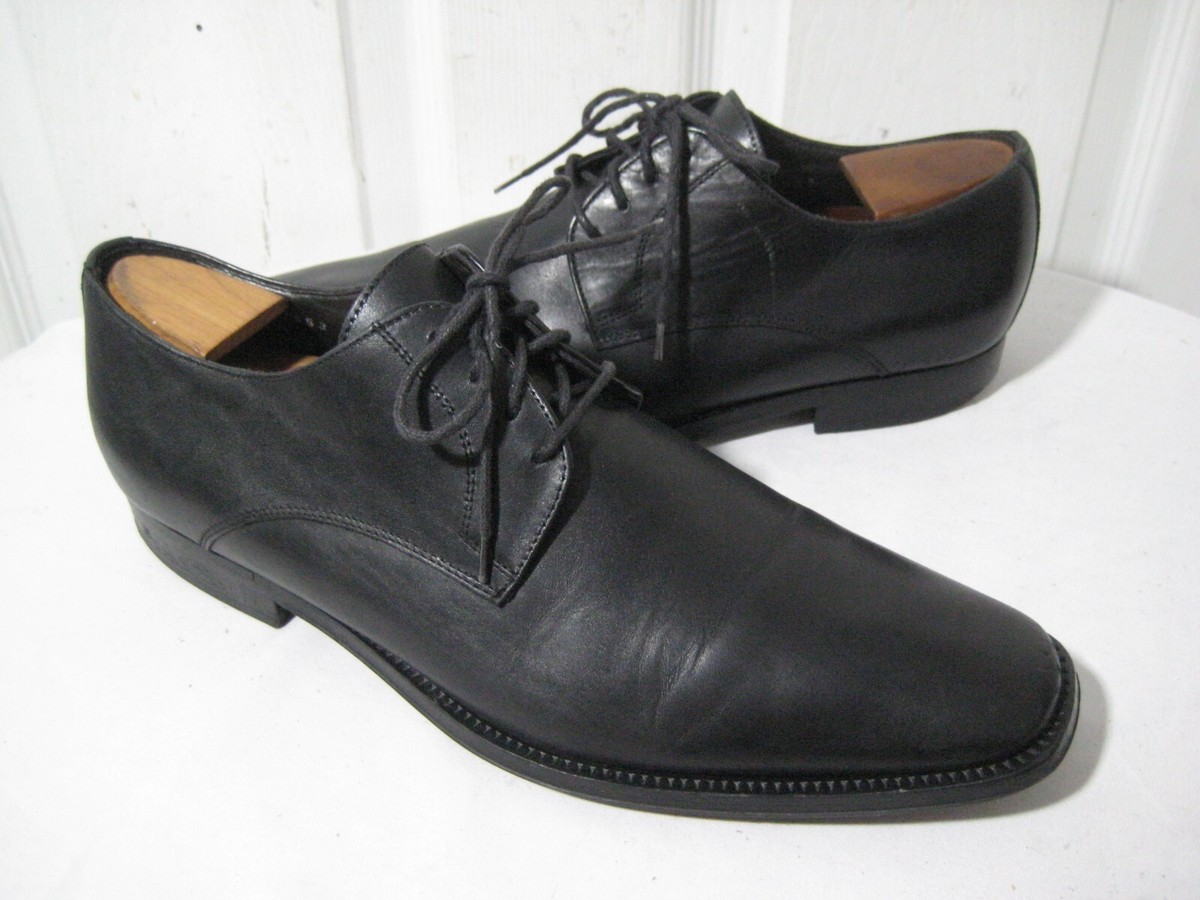 To Boot New York Declan Black Leather Oxford Dress Shoes  display picture 2