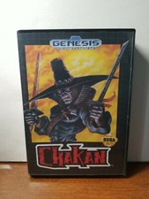 Chakan: The Forever Man Sega Genesis, 1992 CIB Complete - Manual Game