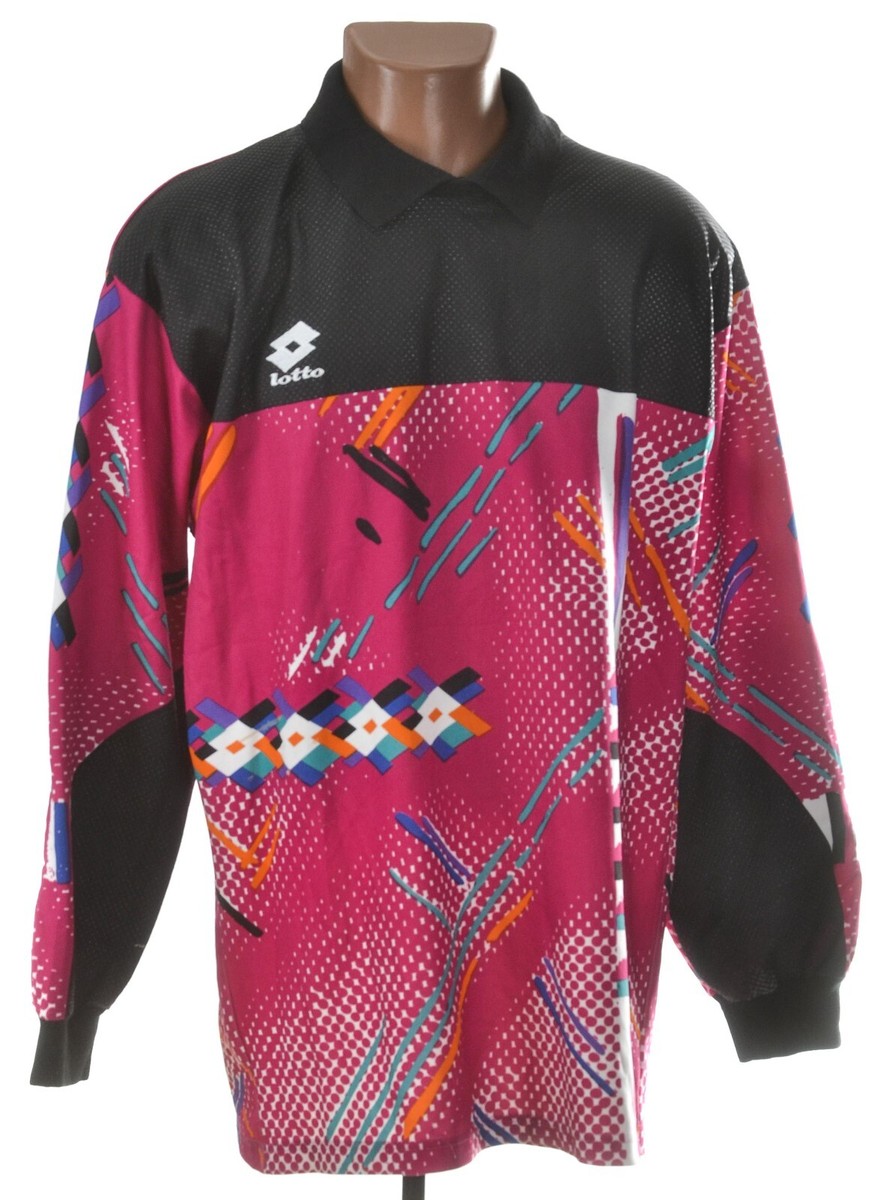 LOTTO VINTAGE TEMPLATE 1994/1996 GOALKEEPER FOOTBALL SHIRT JERSEY