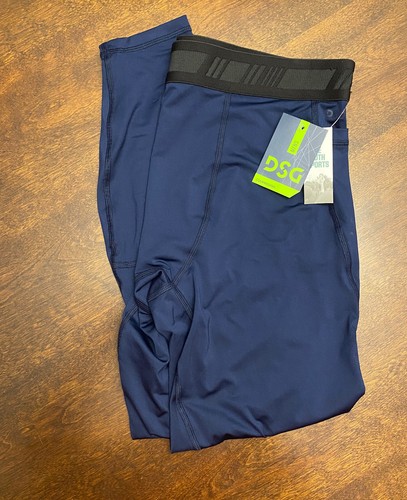 NWT Dick's Sporting Goods DSG Men's Compression Tight Single Leg Navy Blue Small