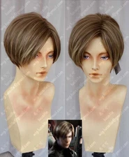 Resident Evil Leon Scott Kennedy Cosplay Wig WIGS/