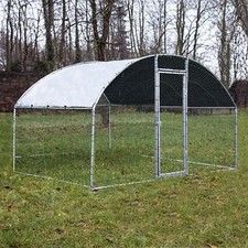 Fudajo Recinto animali XXL 2x2,95x2m Tettoia impermeabile Porta Pollaio