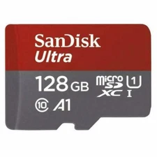 SanDisk Ultra A1 128GB Class 10 UHS-I - SDXC Memory Card (SDSQUAR-128G-GN6MA)