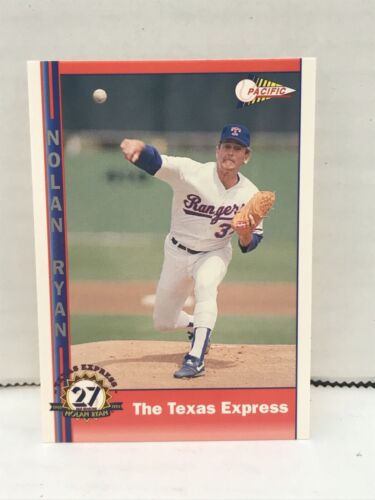 1993 Pacific Nolan Ryan Texas Express Baseball Card #249 Texas Rangers - Imagen 1 de 2