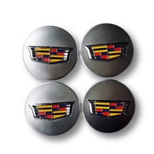 Für GM Cadillac 4pcs 67mm Nabenabdeckung Radnabenkappen ATS CTS SRX STS XLR XTS