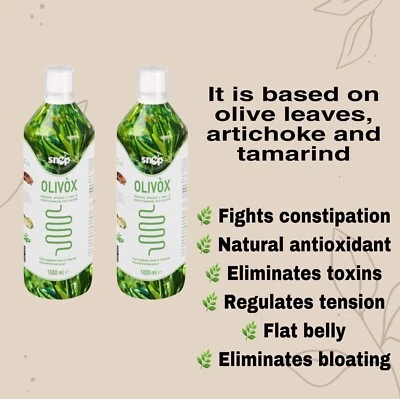 SNEP New Olivox 1 bottle Food Supplement Detox 🥰