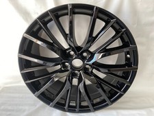 1pc Front 20 Gloss Black Rims Rx F Sport Style Fits Lexus Gs Es Gs300 Es300330