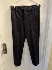 Liverpool Kelsey Knit Trousers Pants Size 10/30 Navy Blue Stretch