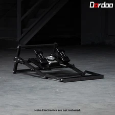 Dardoo Flight& Racing Simulator Pedal Mount Stand Fix Slot Fit Logitech Fanetec