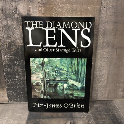 Fitz-James O'brien Book The Diamond Lens And Other Strange Tales New