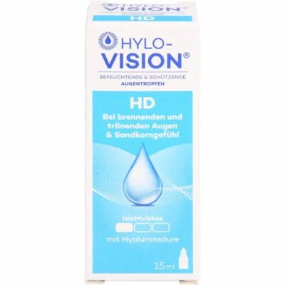 OMNIVISION GMBH HYLO-VISION HD Augentropfen 15 ml PZN03114069