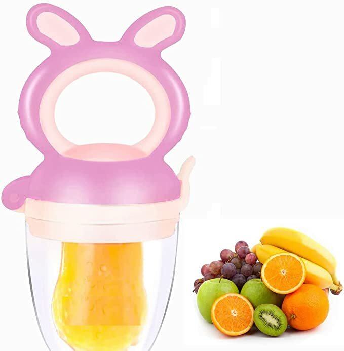 Ciuccio Per Frutta NatureBond - 2 Pezzi, Con Tettarelle Regolabili, Per Svezzamento E Dentizione, Senza BPA - Foto 4