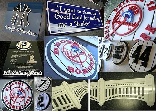 YANKEES 3D numbers FULL SET 23 Park 3-D signs Judge New York NY baseball NEW XL - Picture 12 of 14