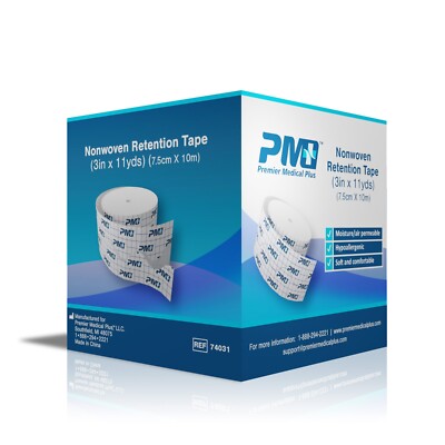Premier Medical Plus Dressing Retention Tape (3 in x 11 yds)