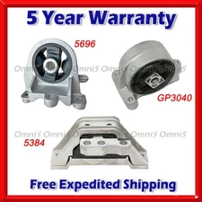 N503 Fits 2002-2006 Saturn Vue 2.2L AWD FWD AUTO Motor & Trans Mount Set 3pc