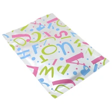 100x Silver Aluminum Letters Zip Lock Bags 3.5x4.75in (Free 2-Day Shipping)