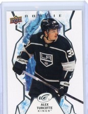 2021-22 Upper Deck Ice Alex Turcotte Rookie - Los Angeles Kings