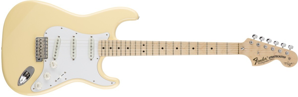 ギター Fender Yngwie Malmsteen Vintage White Amazon.com: Fender Yngwie Malmsteen Stratocaster - Vintage