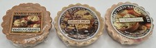 Yankee Candle RETIRED Wax Tarts Lot- (2) Vani...