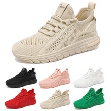 Damen Slip-On Sneakers Training Laufschuhe Bequeme Sportschuhe Freizeitschuhe